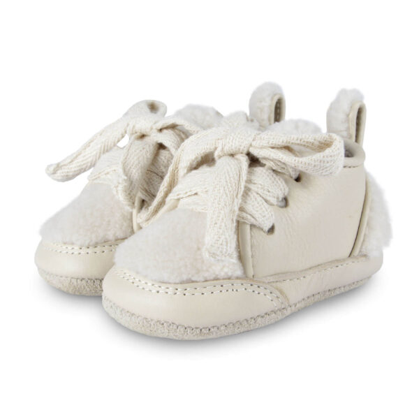 DONSJE AMSTERDAM Baby Shoes Semmi "Cream Leather"