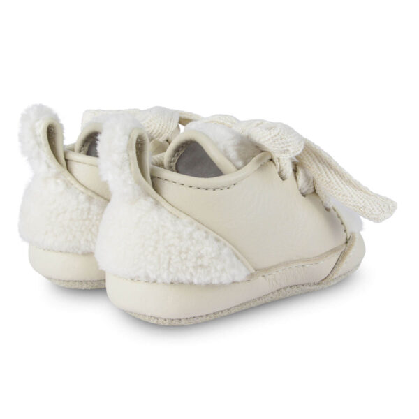 DONSJE AMSTERDAM Baby Shoes Semmi "Cream Leather" - Image 5