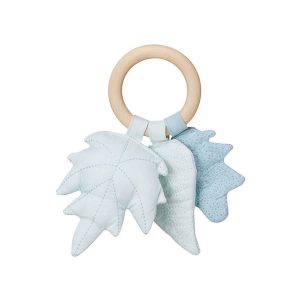 CAM CAM Copenhagen Leaves Rattle "Mix Blue"