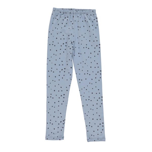 The GRO Company Malak Organic Girls Leggings "Light Blue"