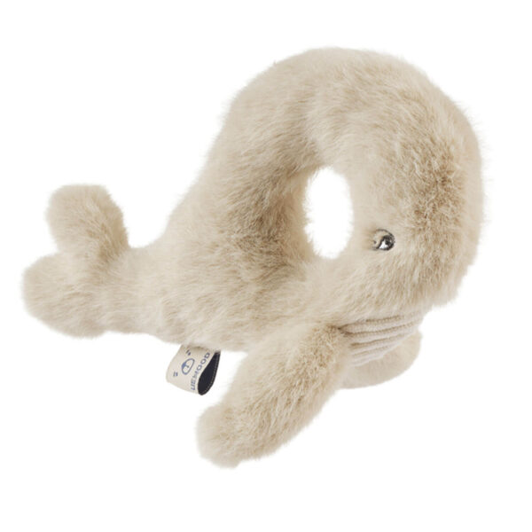 LIEWOOD Romain Whale Rattle "Mist"
