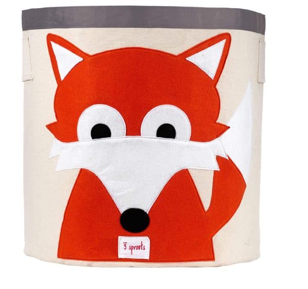 3 sprouts Storage Bin "Fox"