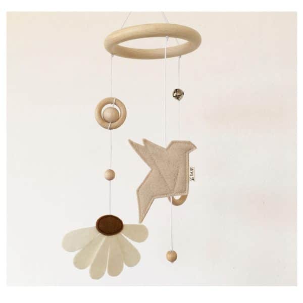 BEZISA mobile "Daisy Daylight Beige"