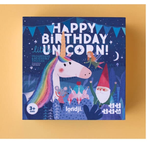 londji Puzzle "Happy Birthday Unicorn"