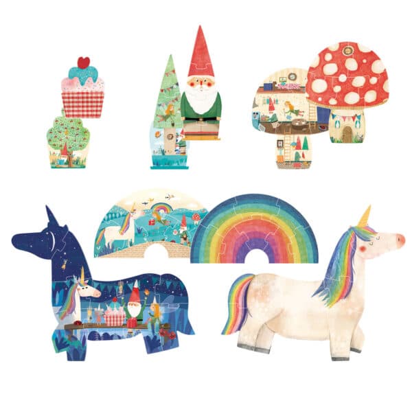 londji Puzzle "Happy Birthday Unicorn" - Image 2