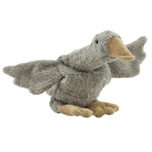 Senger Natur Cuddly Toy and Warming Pillow "Grey Goose" (small)