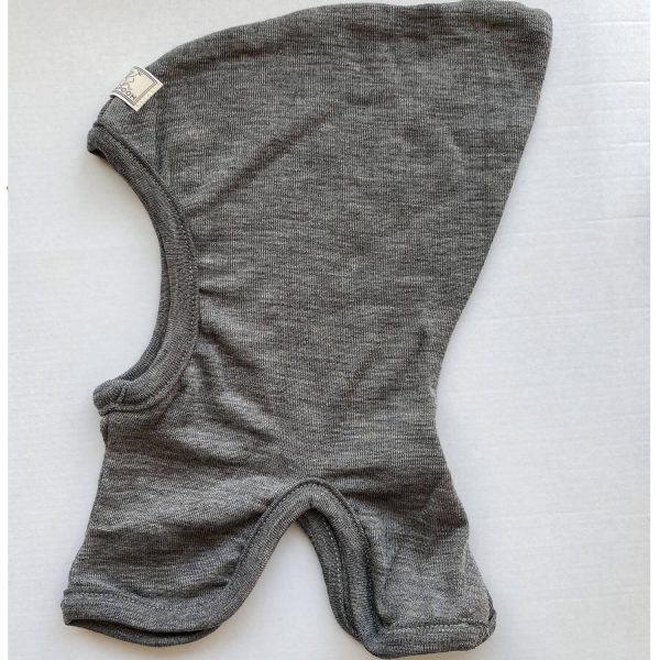 PICKAPOOH Baby & Kids Merino Wool with Silk Balaclava „Grey“