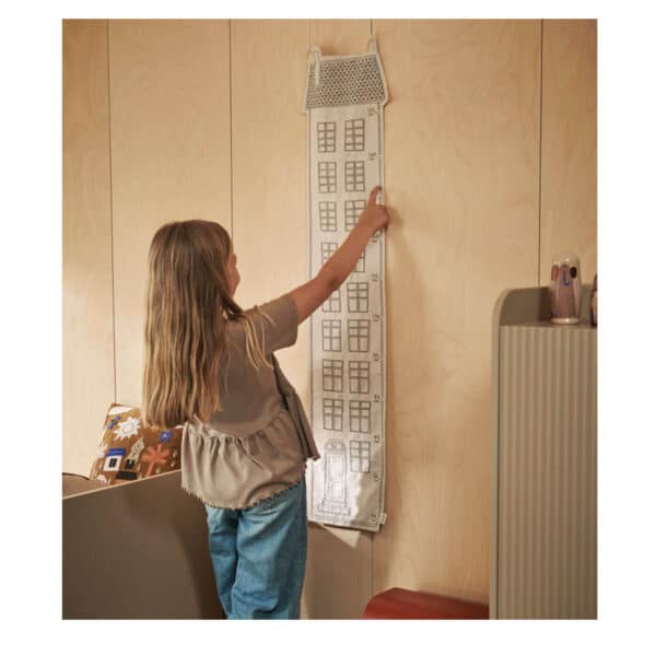 ferm LIVING Abode Growth Chart "Undyed Off-white" - Image 2